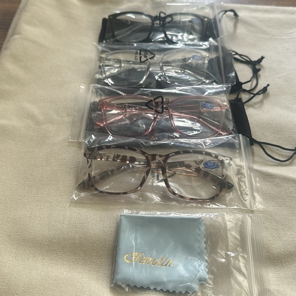 Anti Blue Light Blocking Reading Glasses 4 PC Computer Readers New includes all main image 6